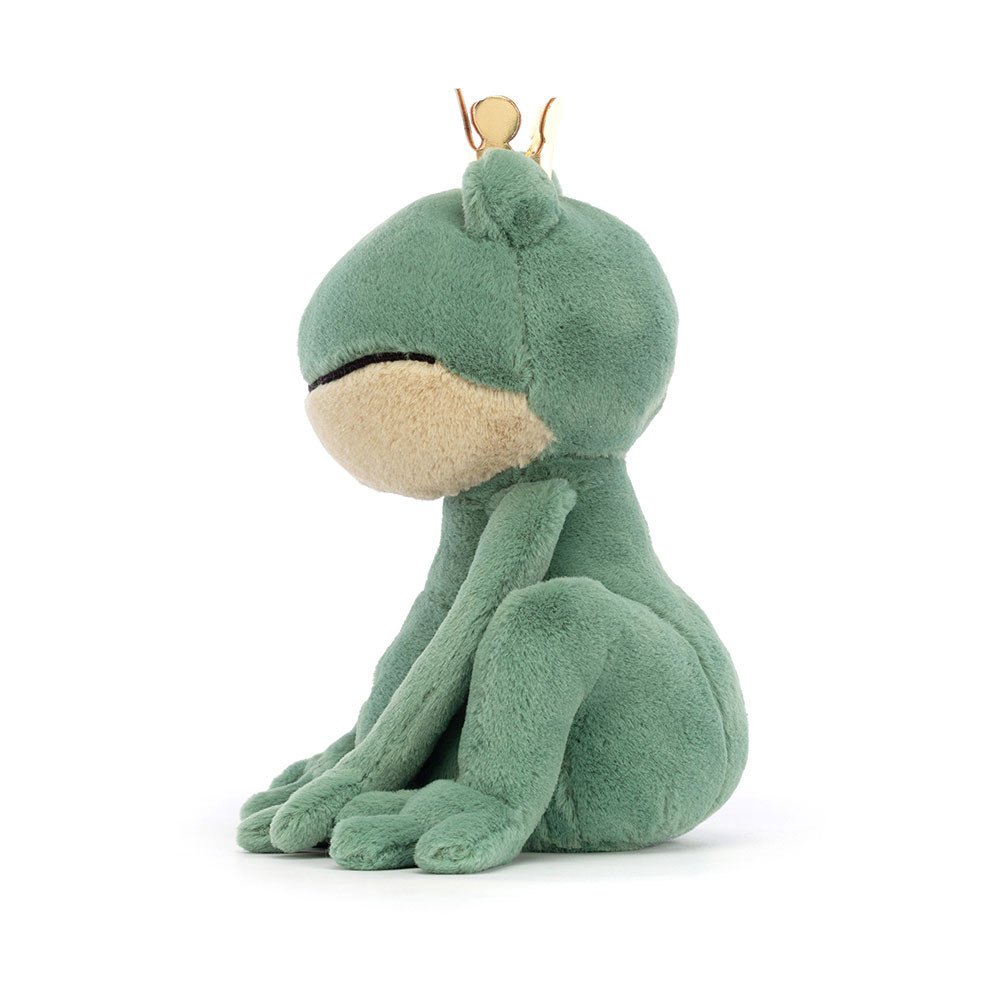 Green Jellycat Fabian Frog Prince | US-ILWG07354