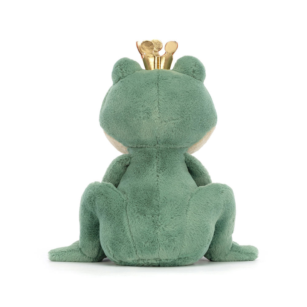 Green Jellycat Fabian Frog Prince | US-ILWG07354