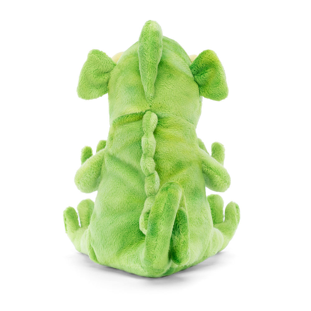 Green Jellycat Frankie Frilled-Neck Lizard | US-VLAG31078