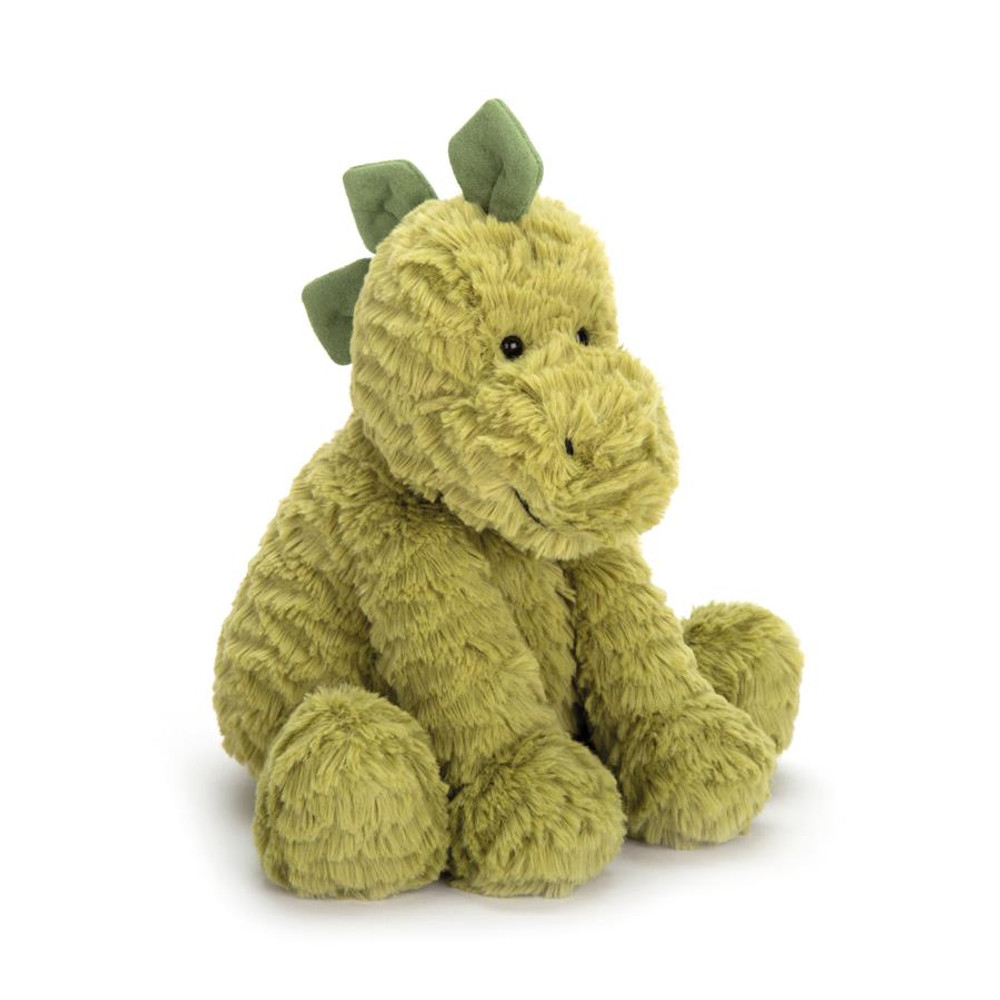 Green Jellycat Fuddlewuddle Dino | US-MAWK09618