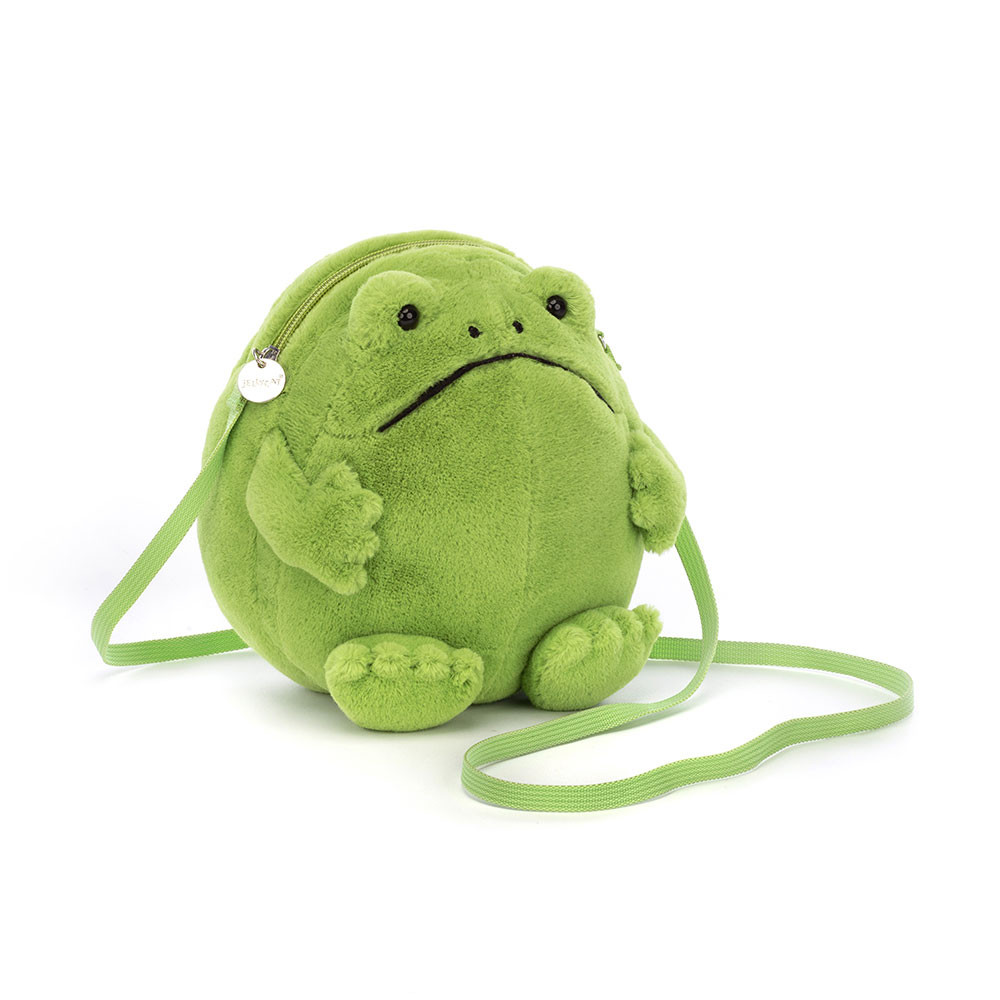 Green Jellycat Ricky Rain Frog Bag | US-FXPE75843