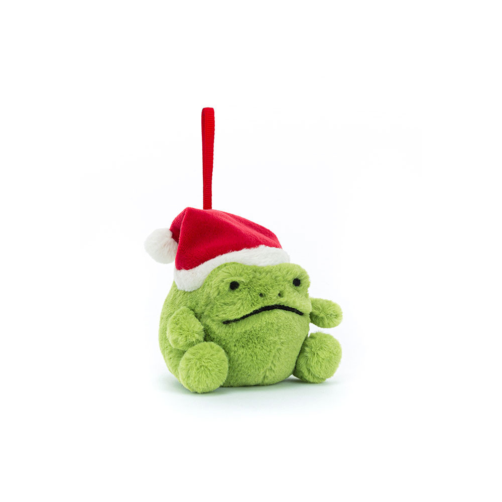 Green Jellycat Ricky Rain Frog Decoration | US-WVIY38610