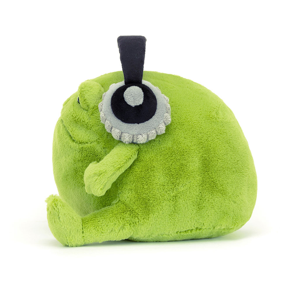 Green Jellycat Ricky Rain Frog Headphones | US-XKAR81725