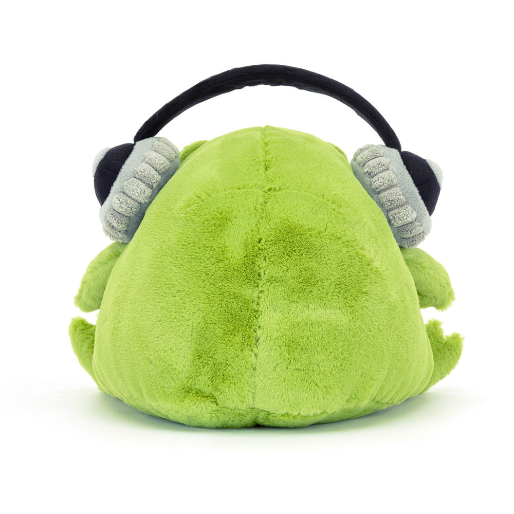 Green Jellycat Ricky Rain Frog Headphones | US-XKAR81725