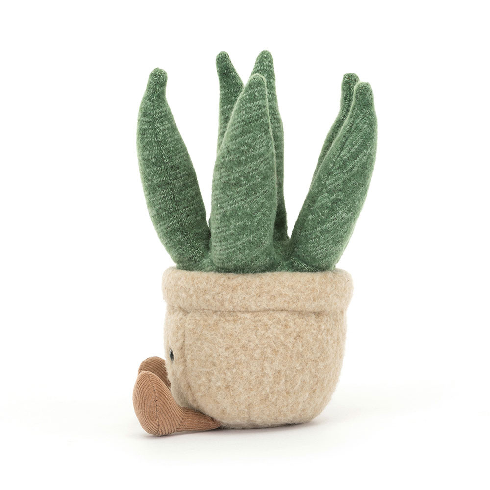 Green / Beige Jellycat Amuseables Aloe Vera Small | US-LDBX38601