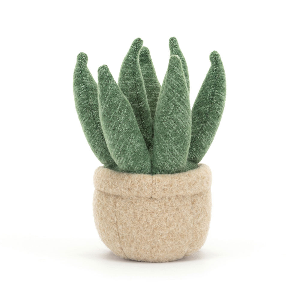 Green / Beige Jellycat Amuseables Aloe Vera Small | US-LDBX38601