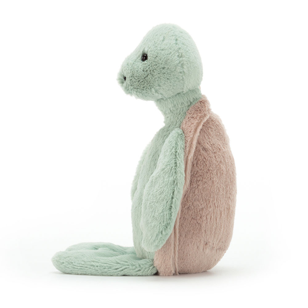 Green / Beige Jellycat Bashful Turtle | US-VNWQ73958