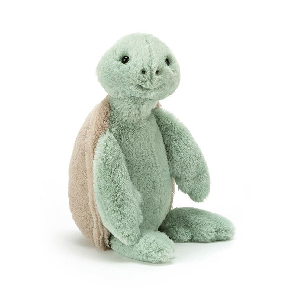 Green / Beige Jellycat Bashful Turtle | US-VNWQ73958