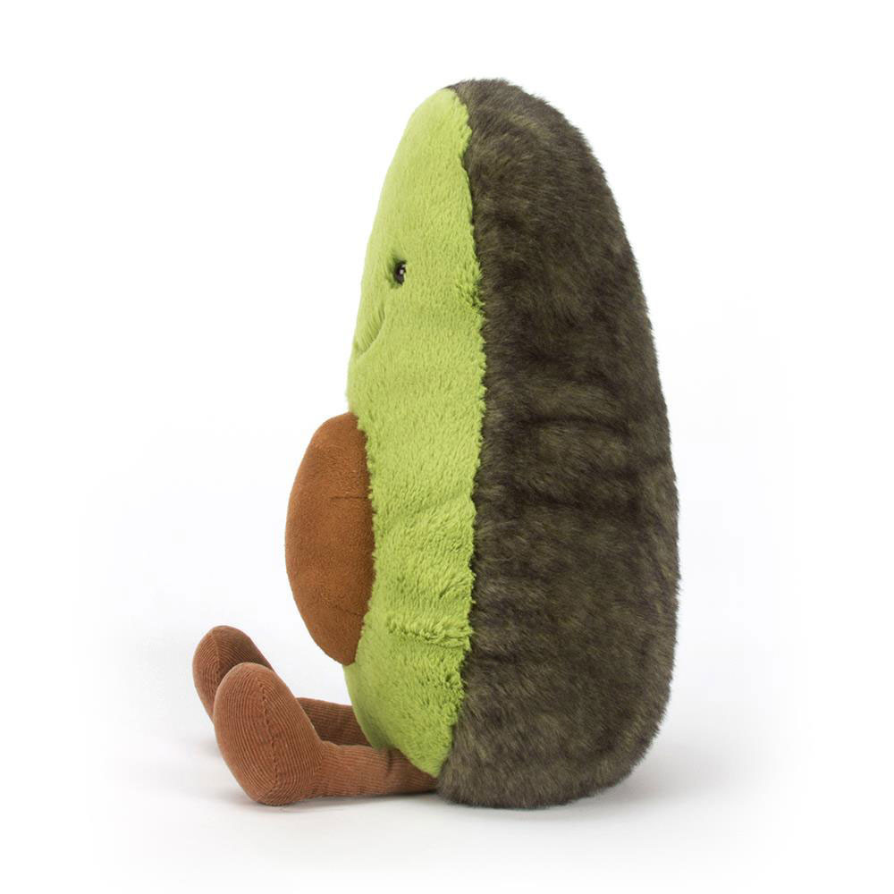 Green / Brown Jellycat Amuseables Avocado | US-JWMA89075