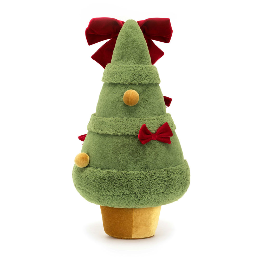 Green / Brown / Red Jellycat Amuseables Decorated Christmas Tree | US-BTHK67915