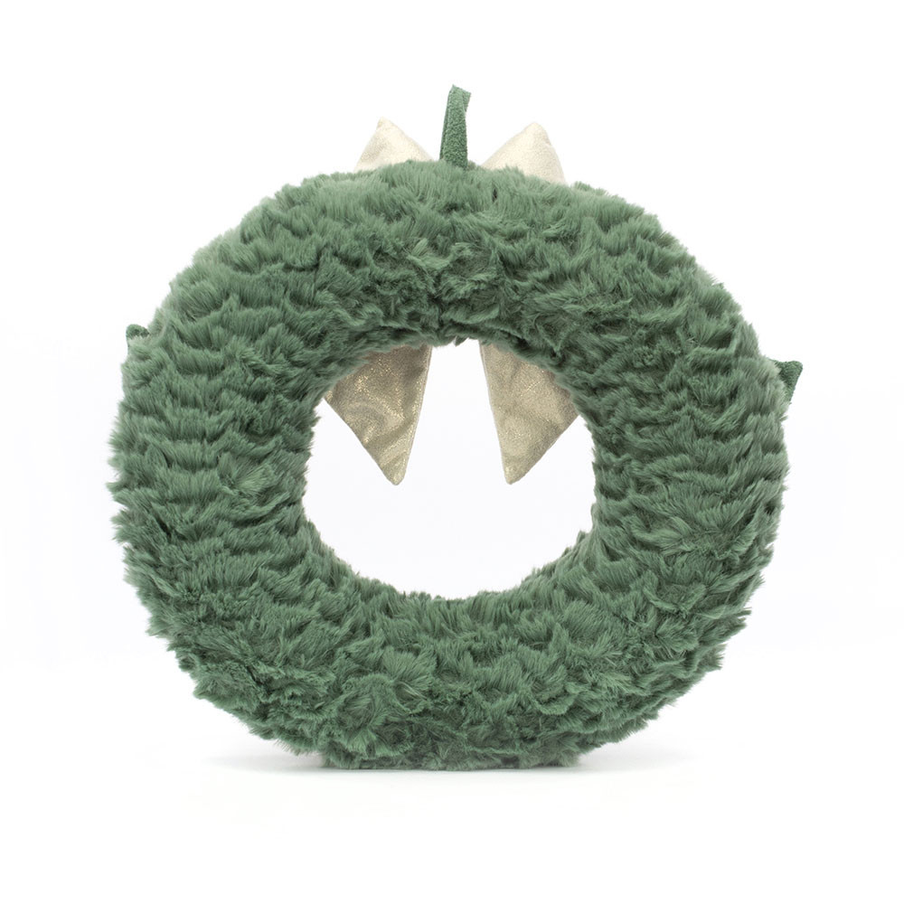 Green / Cream Jellycat Amuseables Gold Wreath | US-TAYV95843