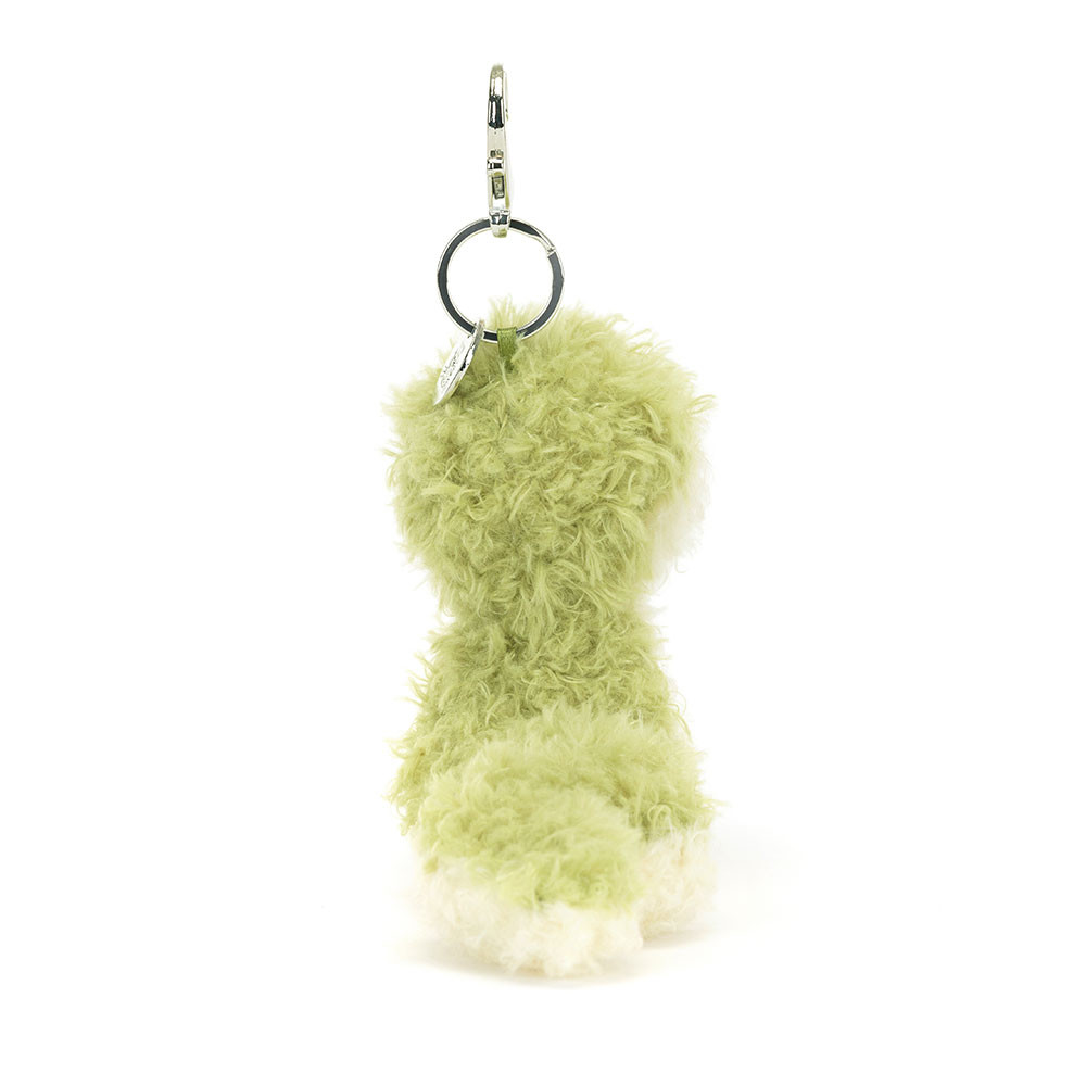 Green / Cream Jellycat Little Snake Bag Charm | US-NJSX26743