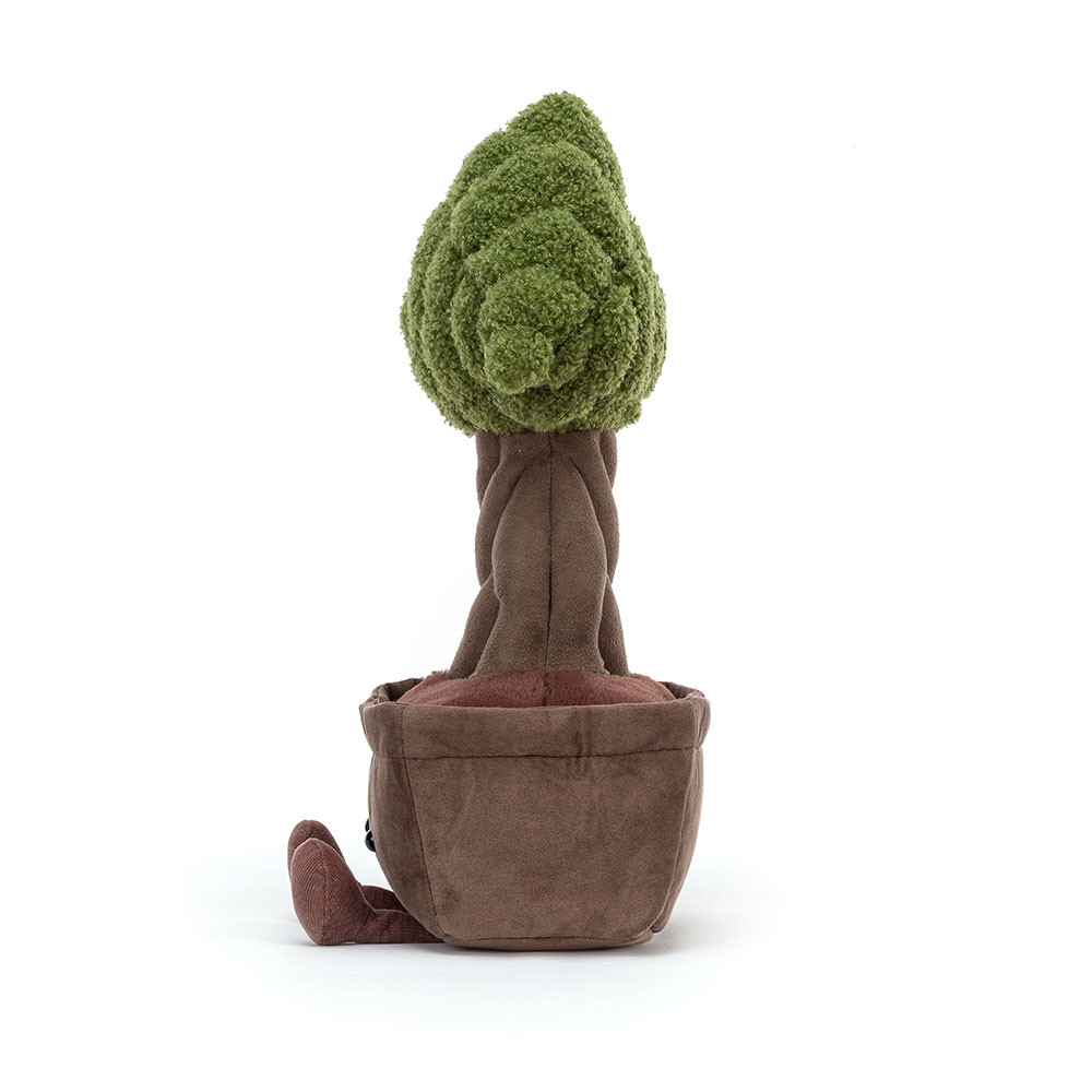 Green / Dark Brown Jellycat Amuseables Bonsai Tree | US-ANFK32850