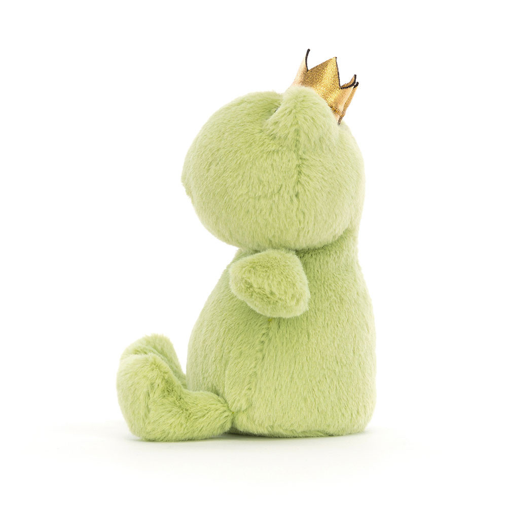 Green / Gold Jellycat Crowning Croaker | US-MVNQ40173