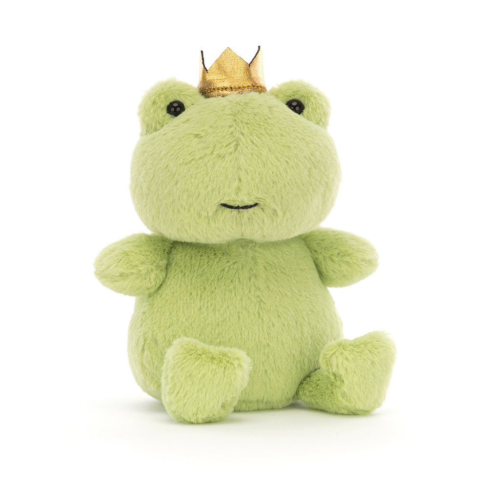 Green / Gold Jellycat Crowning Croaker | US-MVNQ40173