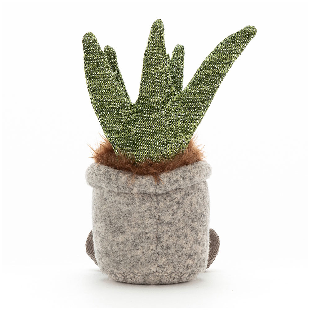 Green / Grey Jellycat Silly Succulent Aloe | US-WKPX63958