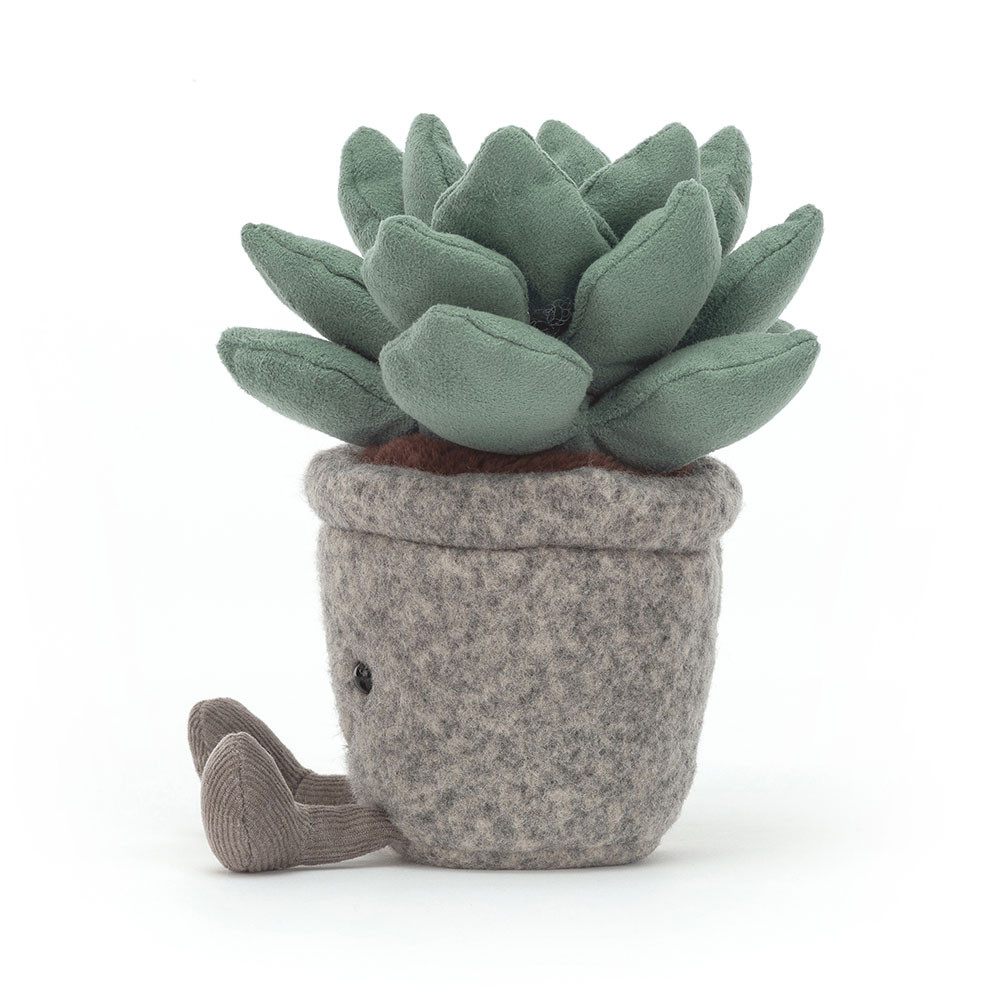 Green / Grey Jellycat Silly Succulent Azulita | US-TCYQ86519