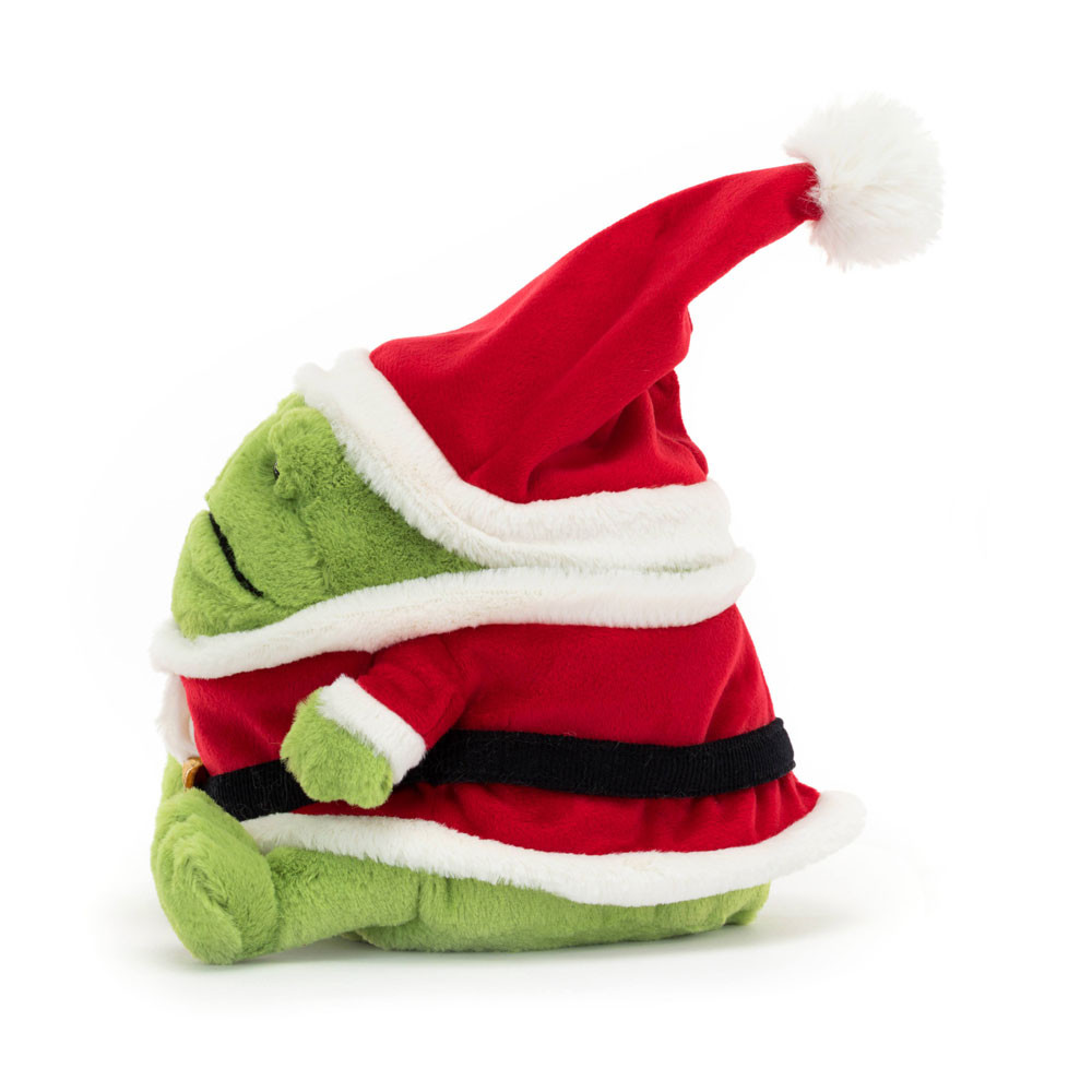 Green / Red Jellycat Santa Ricky Rain Frog | US-MOTC91043