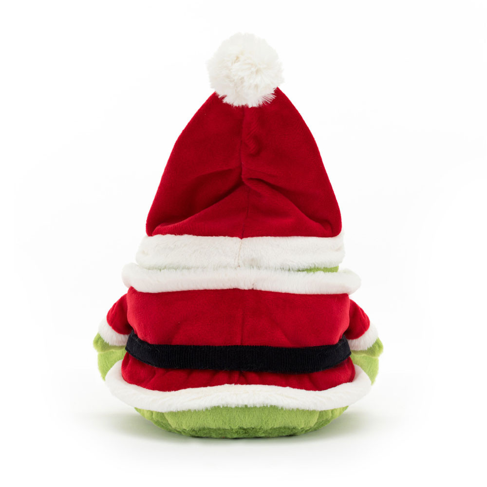 Green / Red Jellycat Santa Ricky Rain Frog | US-MOTC91043