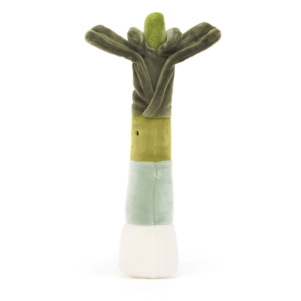 Green / White Jellycat Vivacious Vegetable Leek | US-BRVA64359