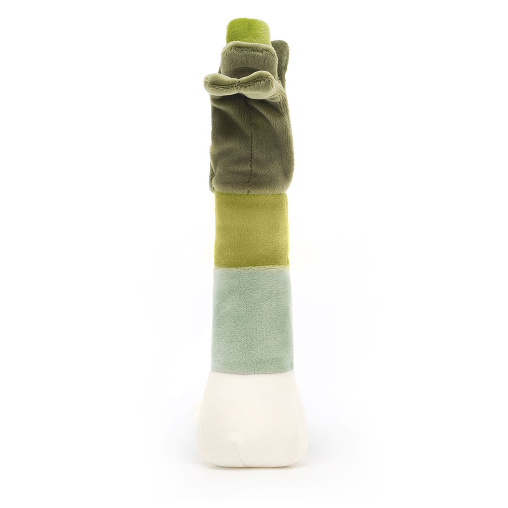 Green / White Jellycat Vivacious Vegetable Leek | US-BRVA64359