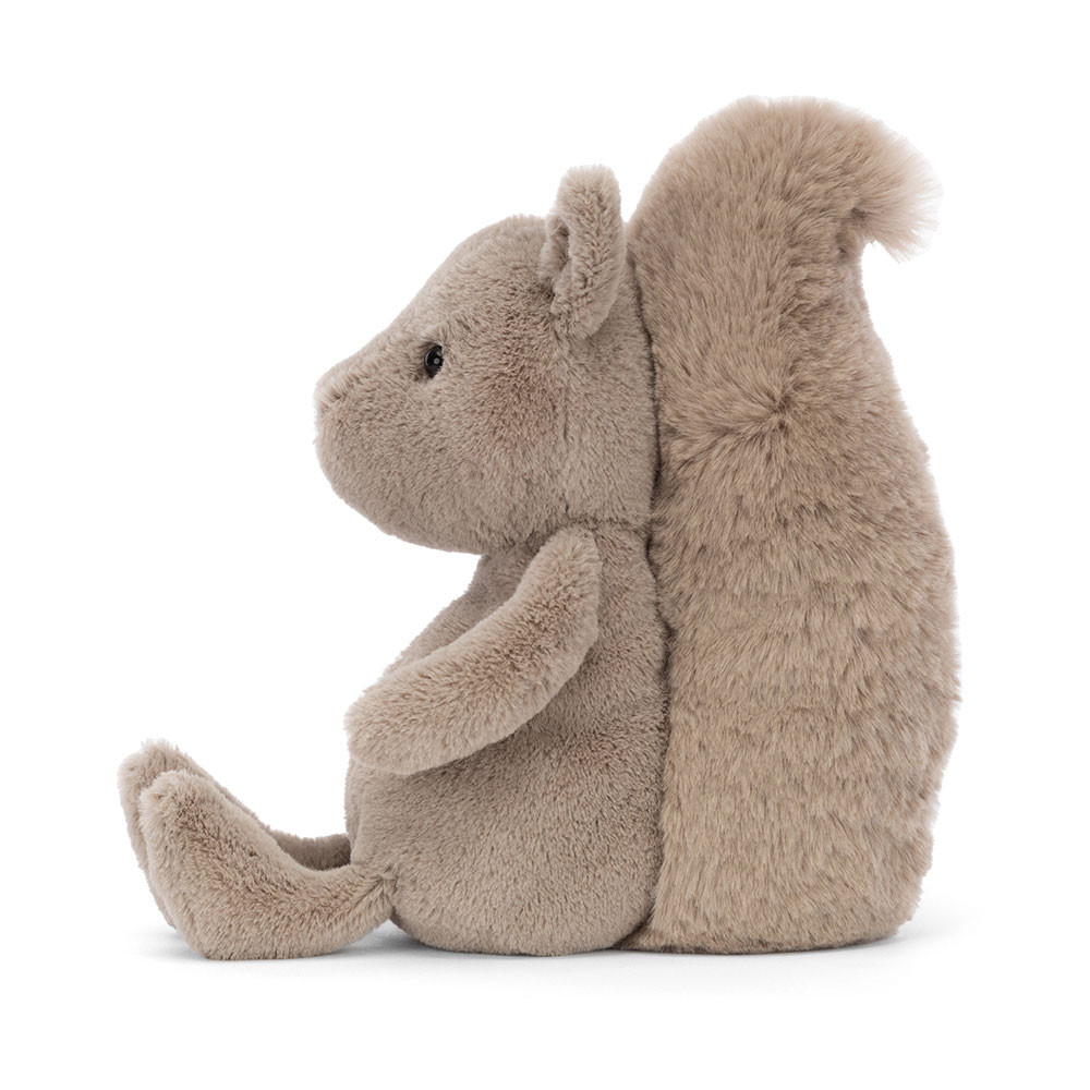 Grey Brown Jellycat Willow Squirrel | US-LUZT96017