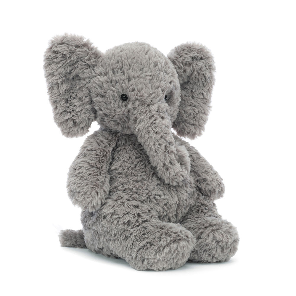 Grey Jellycat Archibald Elephant | US-WGZT76024