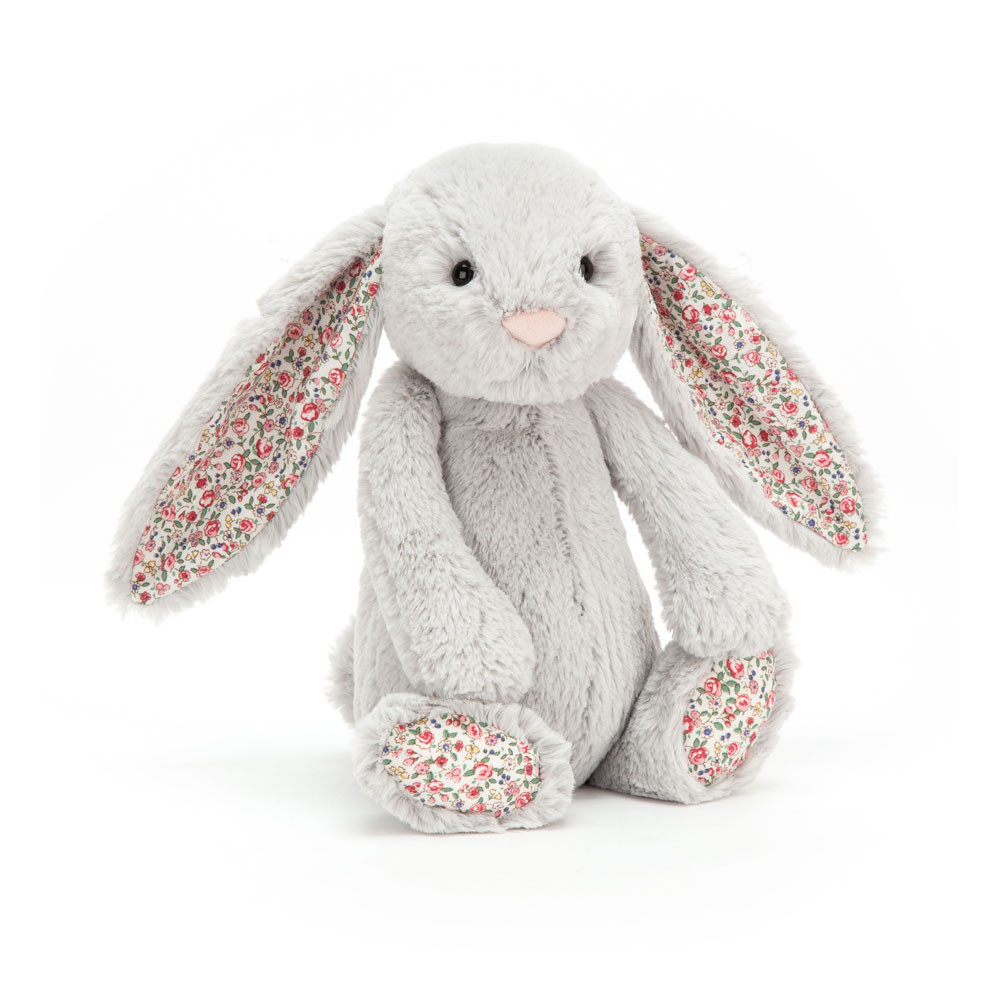 Grey Jellycat Blossom Bunny | US-PNGH28471