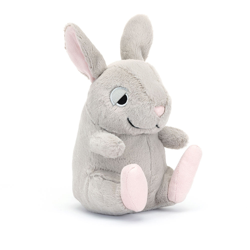 Grey Jellycat Cuddlebud Bernard Bunny | US-TPOV27845