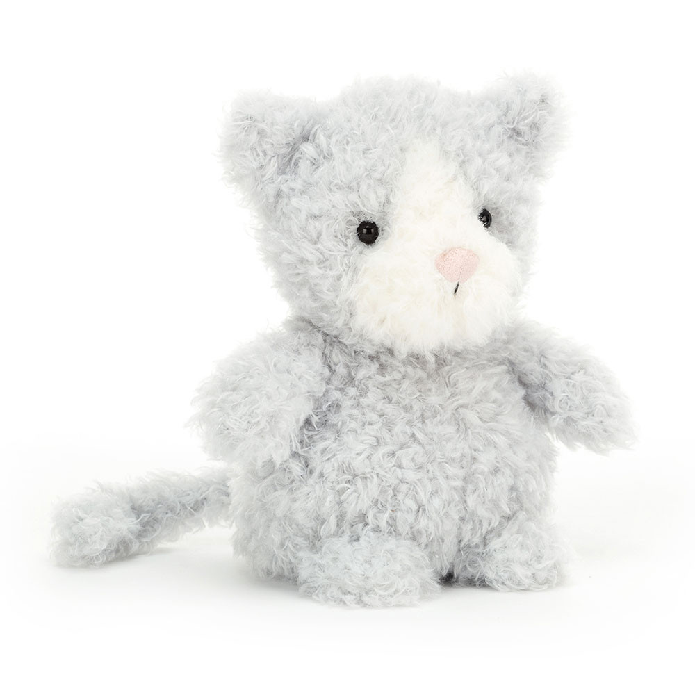 Grey Jellycat Little Kitten | US-VCTO17958