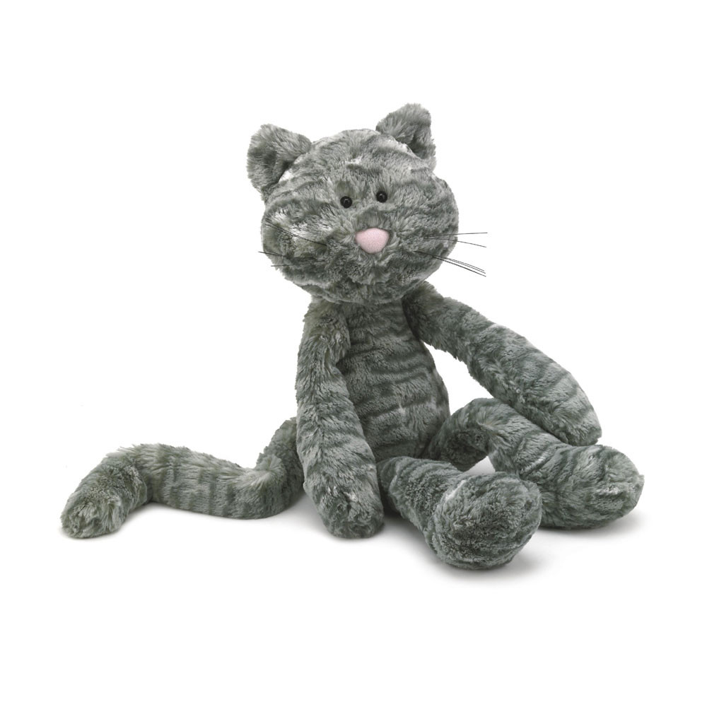 Grey Jellycat Merryday Cat | US-RNGB84973