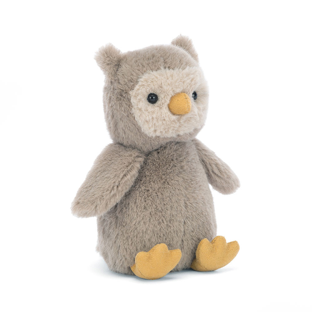 Grey Jellycat Nippit Owl | US-DBEX06317