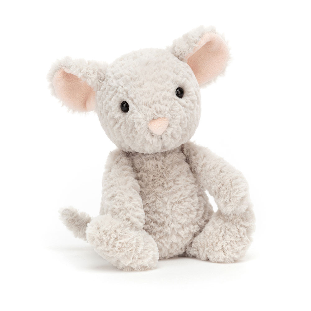 Grey Jellycat Tumbletuft Mouse | US-TAUO84502