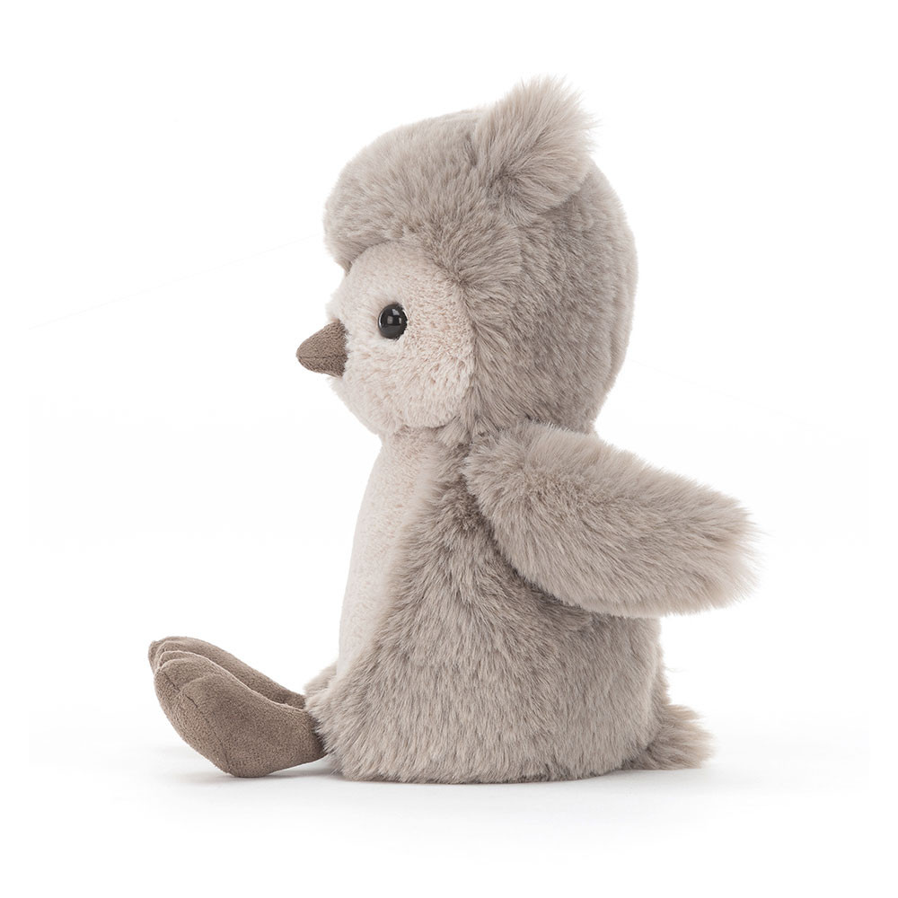 Grey Jellycat Willow Owl | US-TJGQ92054