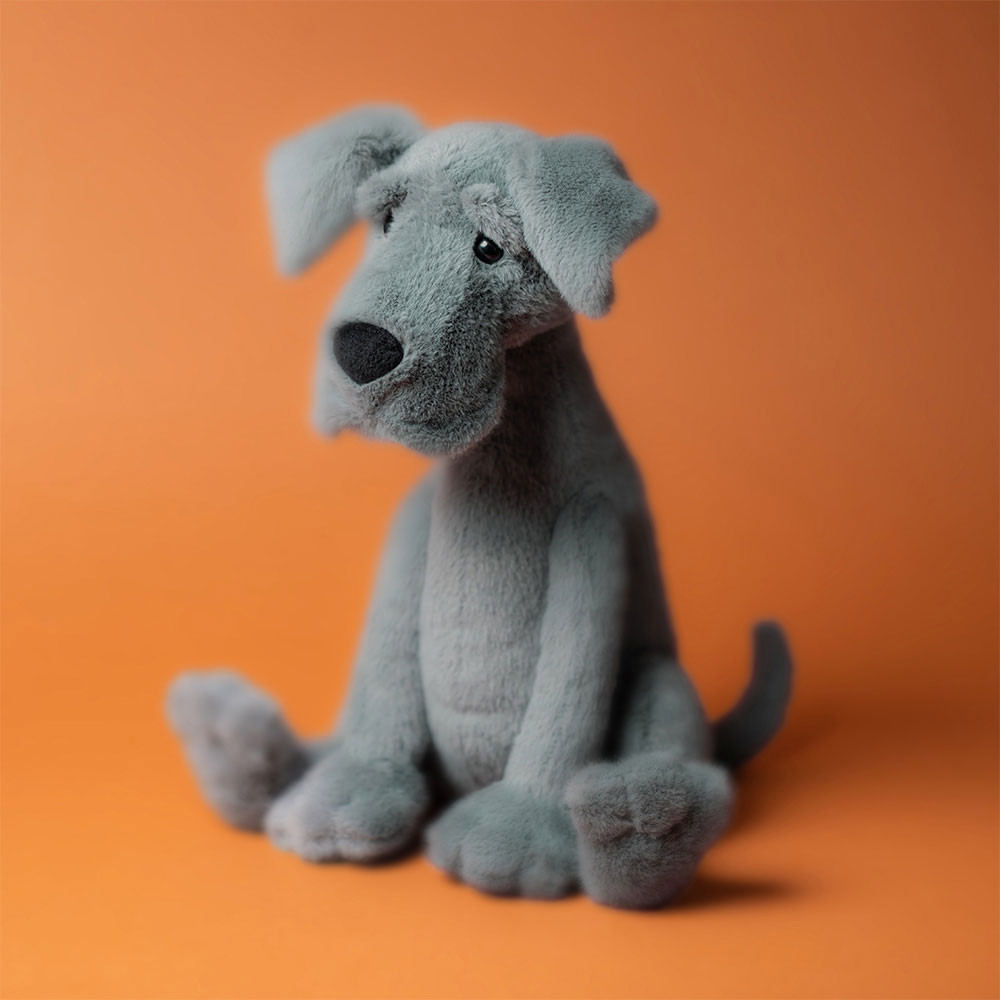 Grey Jellycat Zeus Great Dane | US-OMQV34582