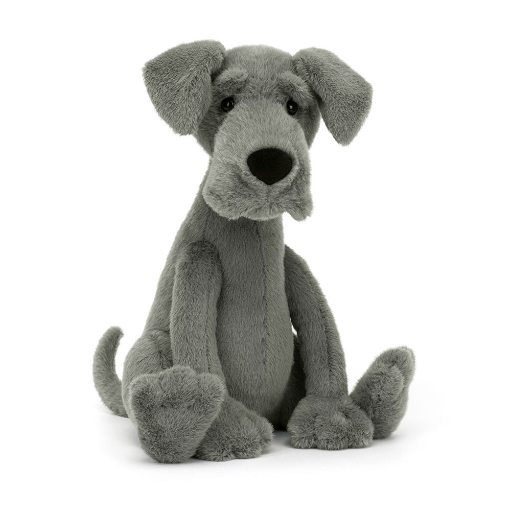 Grey Jellycat Zeus Great Dane | US-OMQV34582