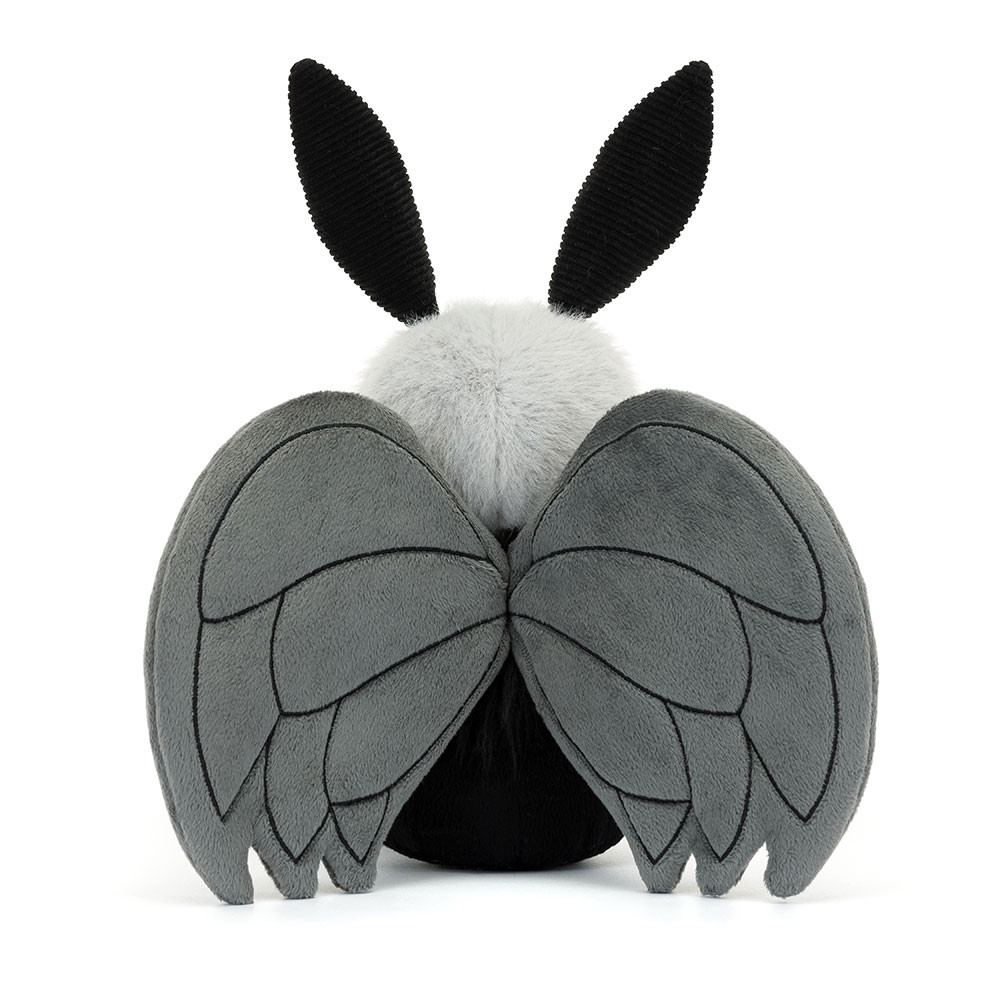 Grey / Black Jellycat Miff Mothman | US-EGWU78342