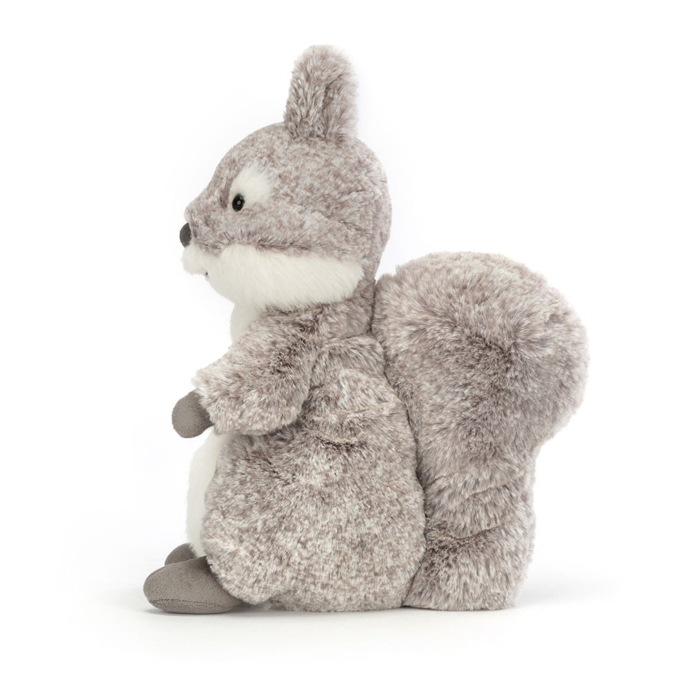 Grey / Cream Jellycat Ambrosie Squirrel | US-ENJQ67013