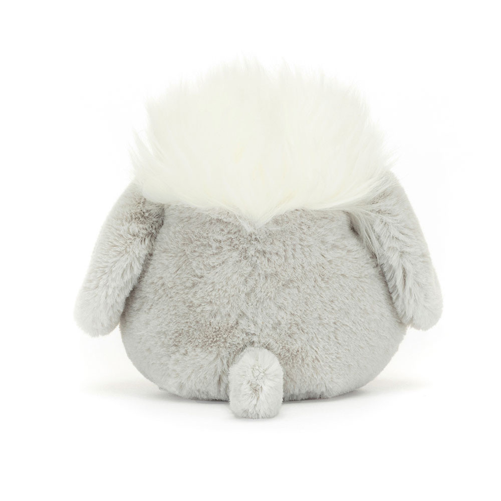 Grey / Cream Jellycat Amuseabean Sheepdog | US-PWXZ25769