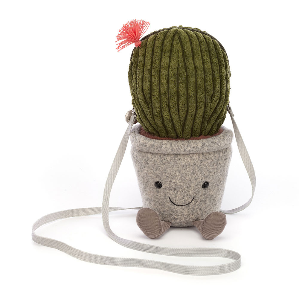 Grey / Green Jellycat Amuseables Cactus Bag | US-DVBT86150