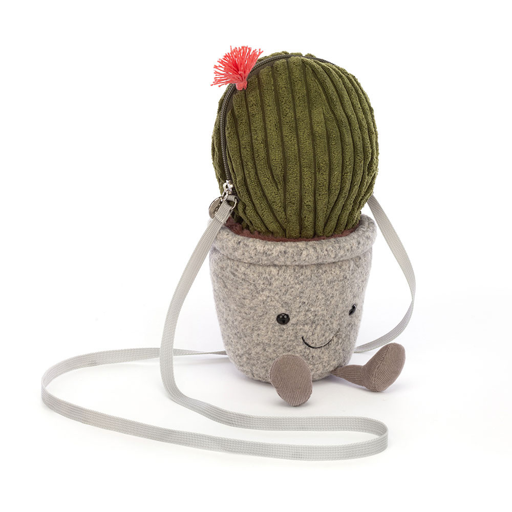 Grey / Green Jellycat Amuseables Cactus Bag | US-DVBT86150