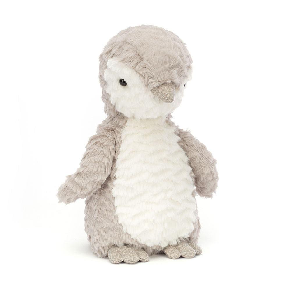 Grey / White Jellycat Ditzi Penguin | US-HZJB62509