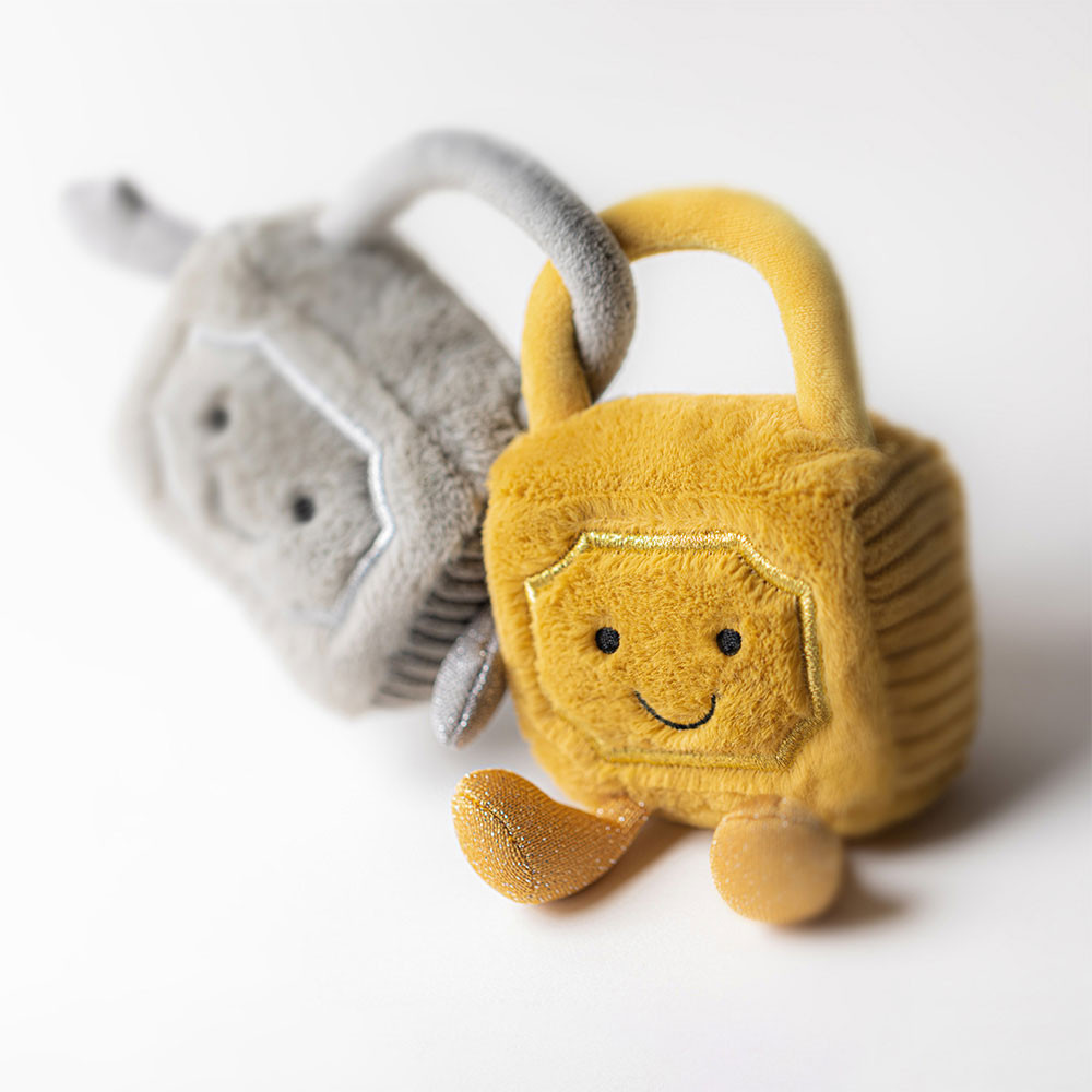 Grey / Yellow Jellycat Amuseables Love Locks | US-FWHZ91834