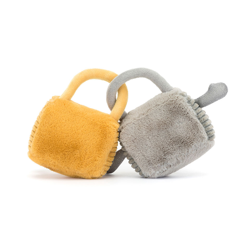 Grey / Yellow Jellycat Amuseables Love Locks | US-FWHZ91834