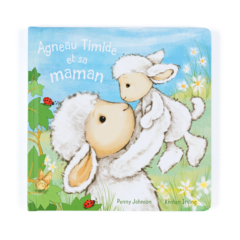 Jellycat Agneau Timide Et Sa Maman Livre | US-QHFU18524