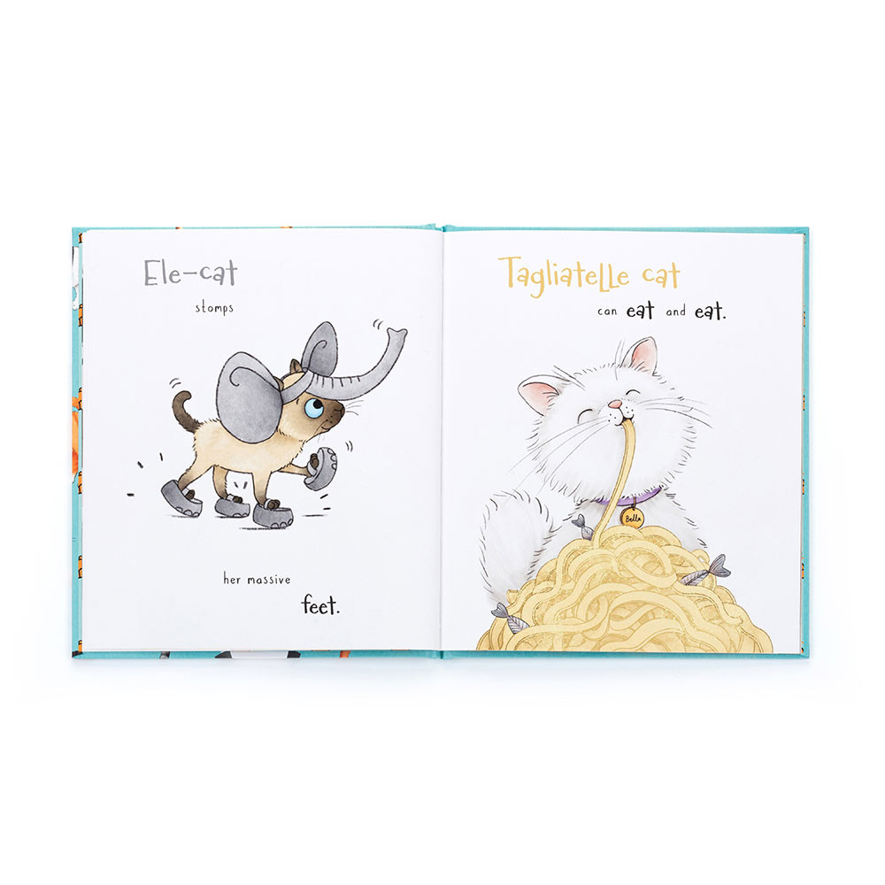 Jellycat All Kinds of Cats Book | US-MGVN18296