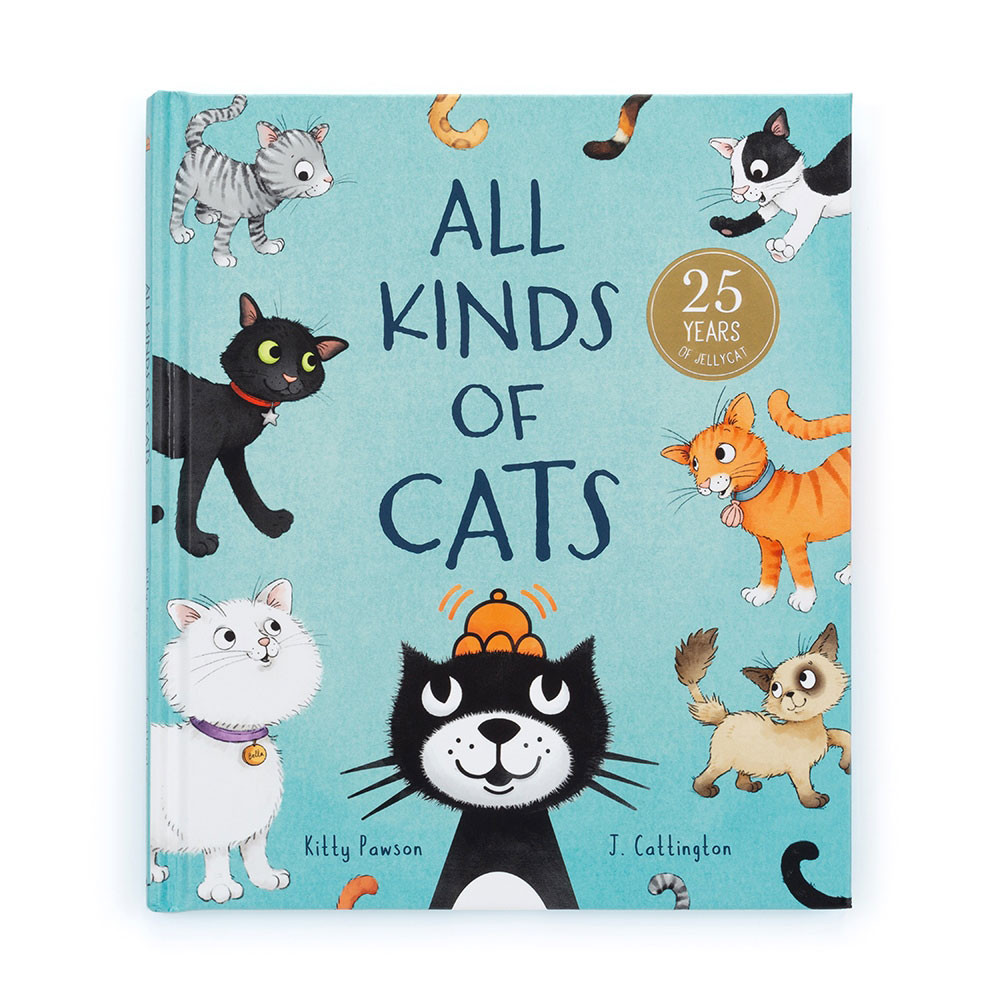 Jellycat All Kinds of Cats Book | US-MGVN18296