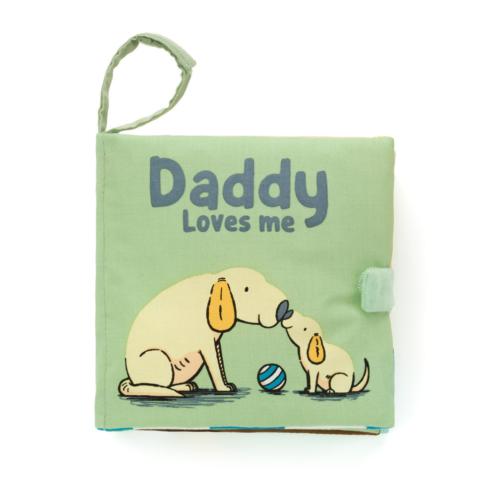 Jellycat Daddy Loves Me Book | US-ZKRD64572