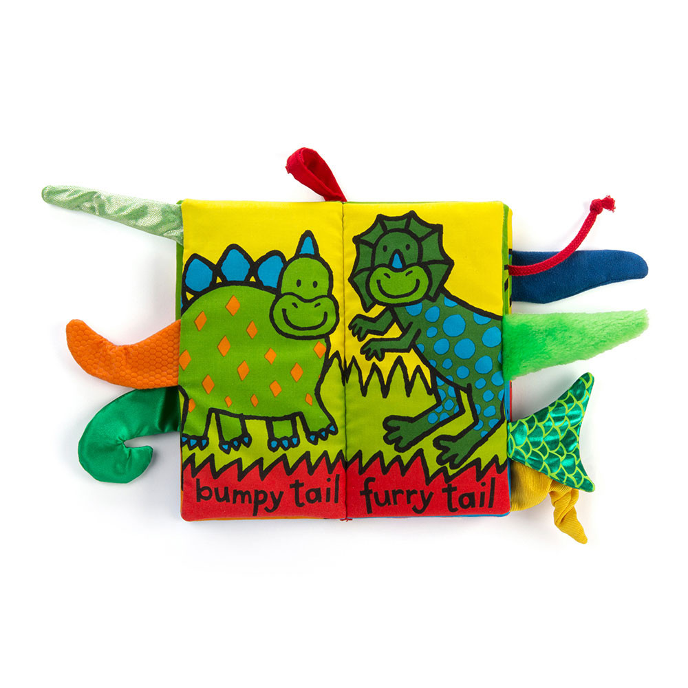 Jellycat Dino Tails Book | US-FWJV72165