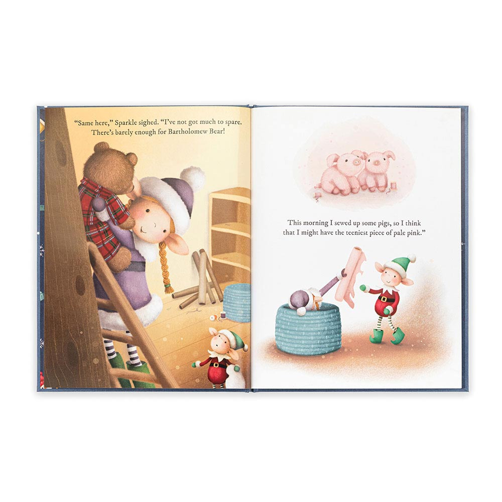 Jellycat Eldo Elf and the Patchwork Bashful Bunny Book | US-CRUH60728